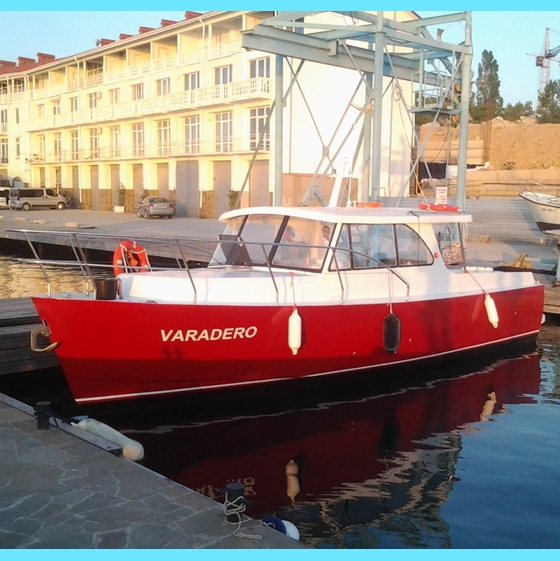 Фото арендуемой яхты Варадеро на сайте kater-yahta.com.ua