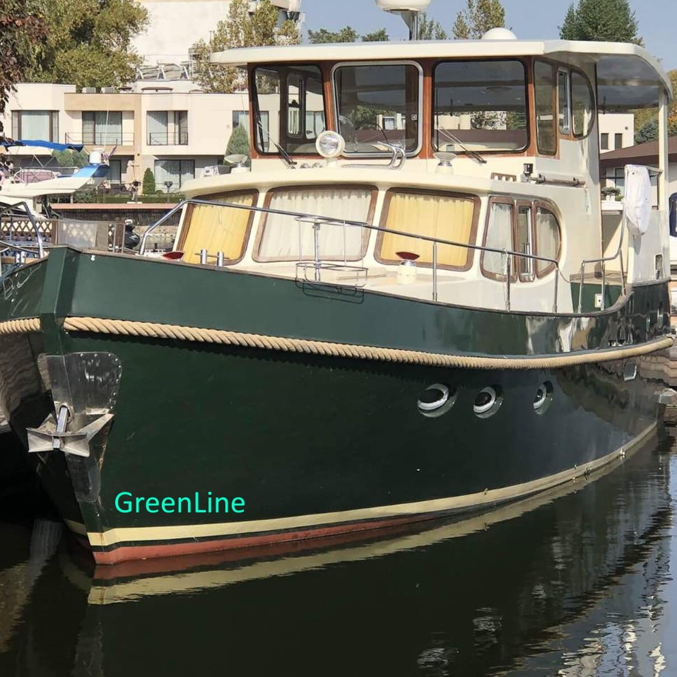 Фото арендуемой яхты Greenline на сайте kater-yahta.com.ua