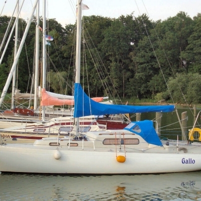 Фото арендуемой яхты Галло на сайте kater-yahta.com.ua